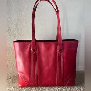 Frye Melissa Shopper-Red